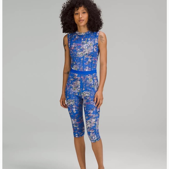 Lululemon High-Rise Paddle Crop 15.75" Length - new with tag- leggings- size12 - Picture 1 of 5